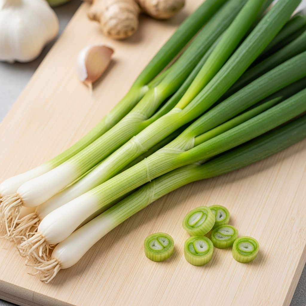 Unlocking the Health Benefits of Green Onions Discover the Nutritional and Medicinal Value of Green Onions