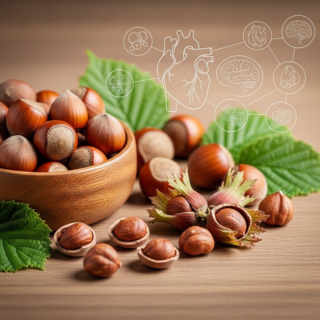 Comprehensive Guide to Health Benefits of Hazelnuts: Nutritional Power for Heart, Brain, and Beyond Discover how the unique nutrient profile of hazelnuts supports heart health, brain function, and overall wellness.