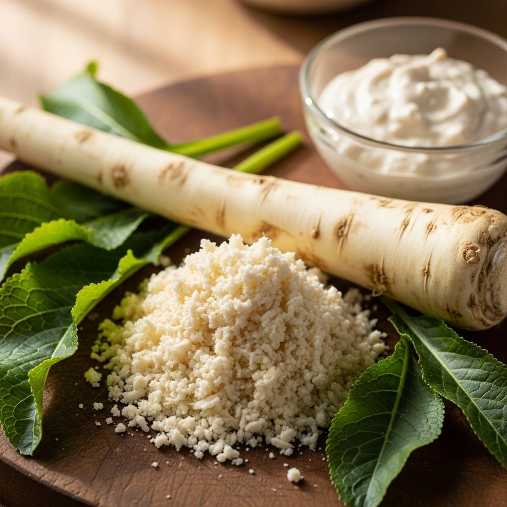 Unlocking the Health Benefits of Horseradish: Nutrition, Uses, and Research-Backed Effects Discover the science-backed health benefits, nutritional value, and traditional uses of horseradish root.
