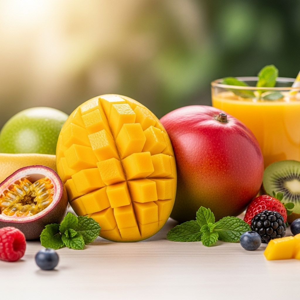 Explore the extensive health benefits of mango, from improved nutrient intake to reduced risk of chronic disease and better overall wellness.