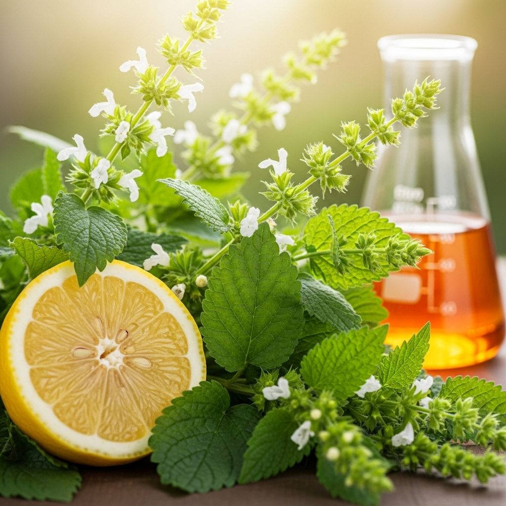 Comprehensive Guide to the Health Benefits of Lemon Balm: Science, Uses, and Safety Explore the science-backed health benefits of lemon balm, its uses for anxiety, sleep, digestion, immunity, and more.