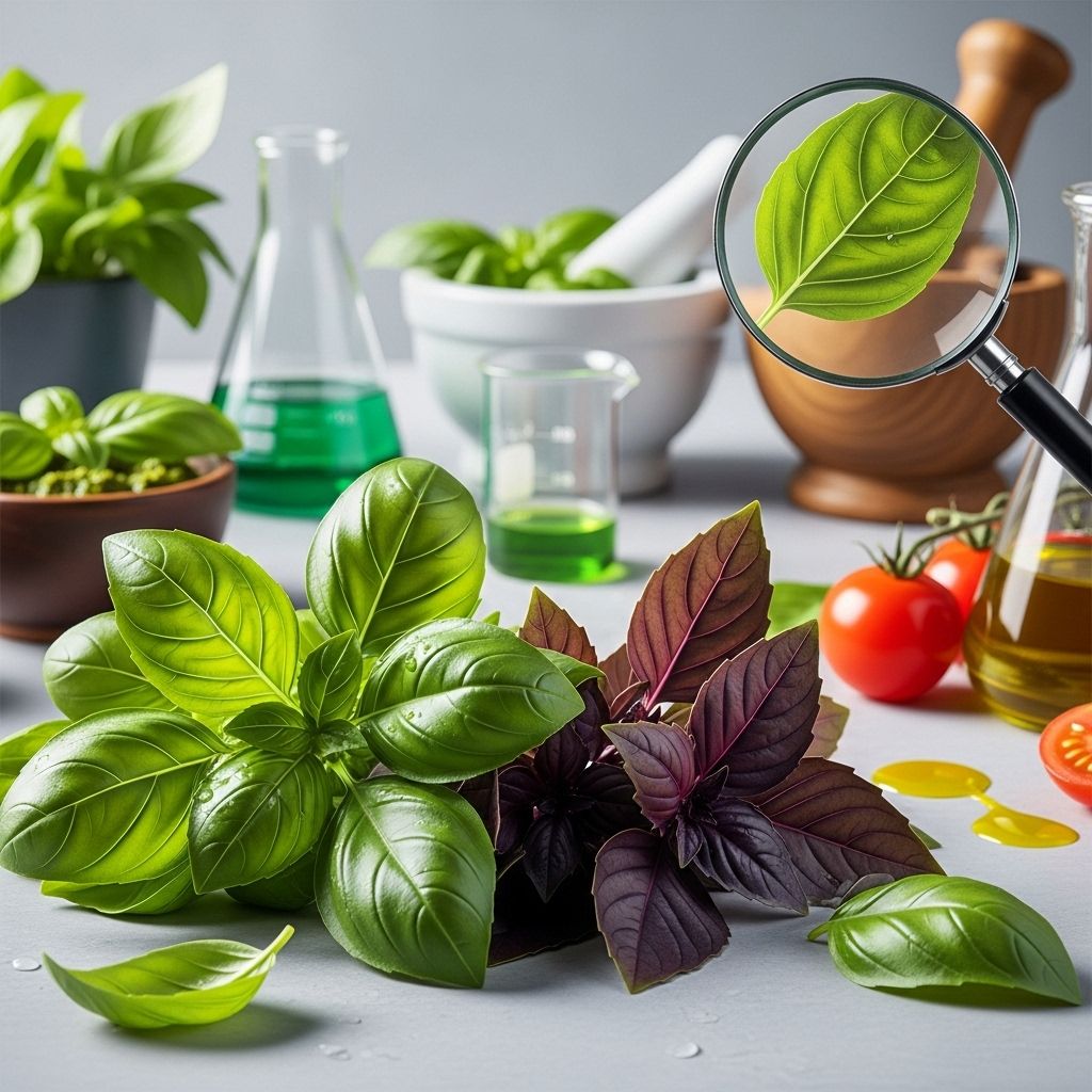 The Complete Guide to Basil: Science-Backed Health Benefits, Uses, and Nutritional Value Discover how basil enriches health with antioxidants, supports immunity, manages stress, and contributes essential nutrients.