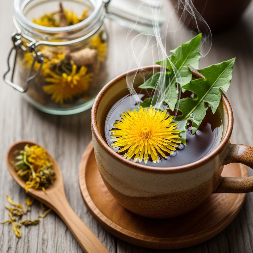 Unlocking the Health Benefits of Dandelion Tea Discover the Power of Nature's Golden Elixir