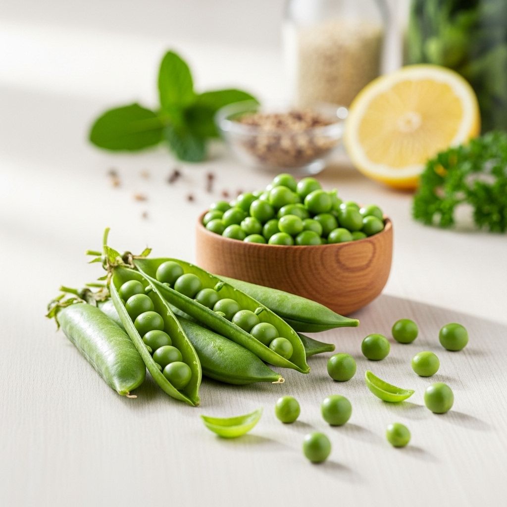 Health Benefits of Peas: Nutrition, Wellness, and Disease Prevention Discover why peas are a powerhouse for eye health, digestion, immunity, heart health, and more.