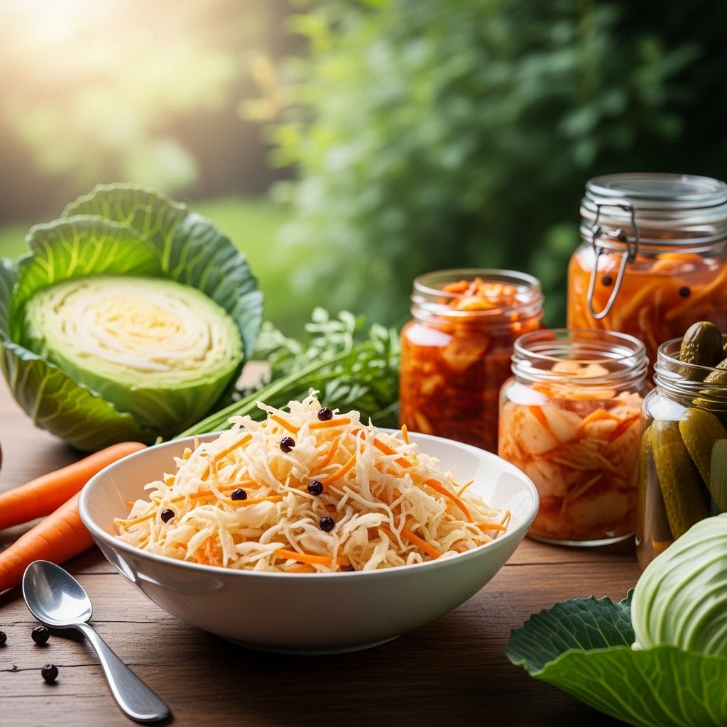 Unlocking the Health Benefits of Sauerkraut: Gut Health, Immunity, and Beyond Discover sauerkraut’s nutrient-rich, probiotic potential for gut health, immunity, and long-term wellness.