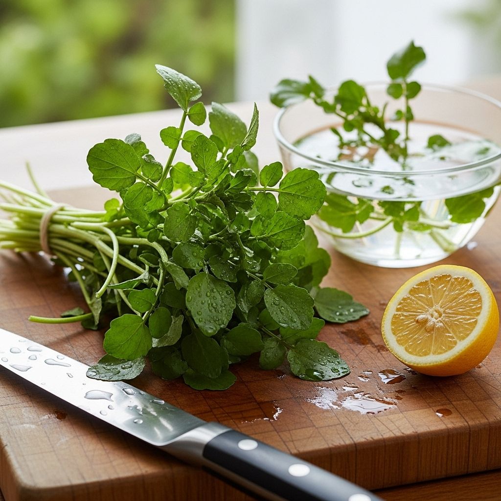 Unlocking the Health Benefits of Watercress Discover the Nutritional Power of Watercress for a Healthier You