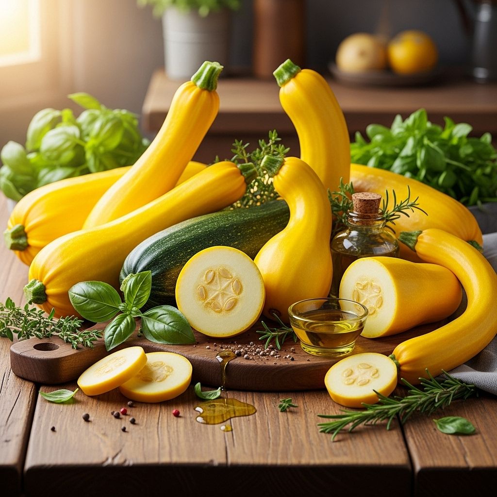Discover the Health Benefits of Yellow Squash: Nutrition, Vitality, and Disease Prevention in Every Bite Unlock the full spectrum of health benefits with yellow squash, a nutrient-rich superfood supporting weight management, immunity, and longevity.