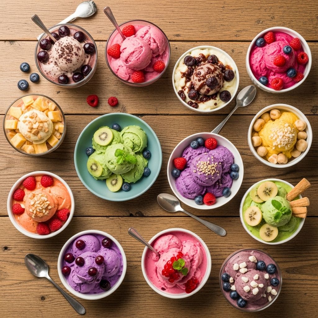 Transform your blender into a healthy ice cream machine with these nutrient-rich and easy homemade recipes.