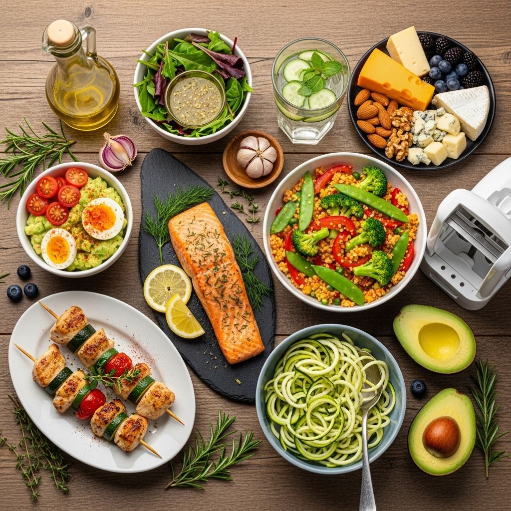 Discover 20 filling, healthy keto recipes packed with flavor, fiber, and balanced nutrition—perfect meals for every time of day.