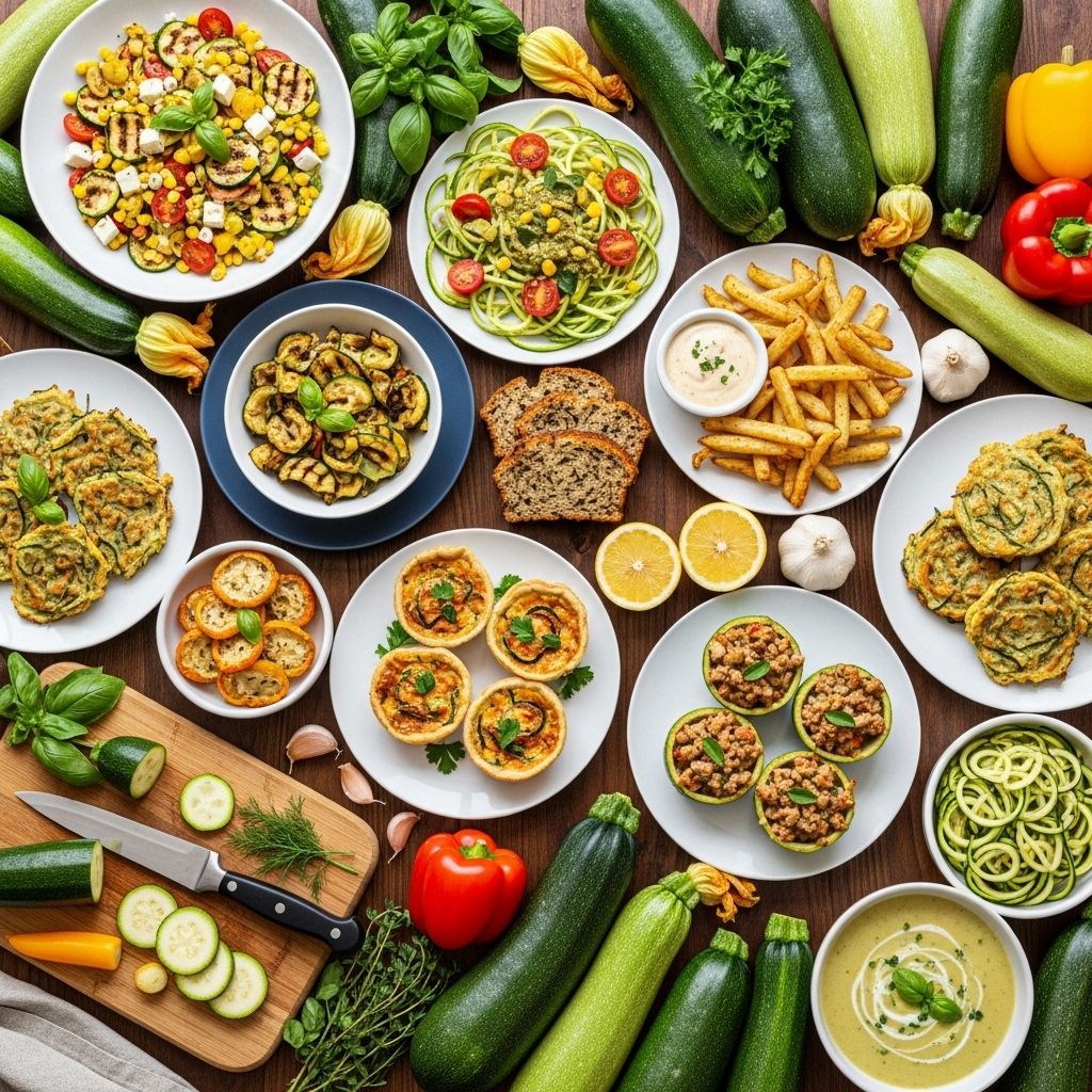 Discover creative, nutritious ways to use zucchini in main courses, sides, snacks, and more—perfect for spring and summer meals.