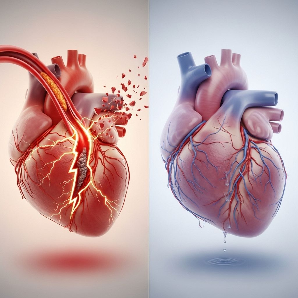 Distinguish between heart attack and heart failure, their symptoms, risk factors, and effective management for better cardiovascular health.