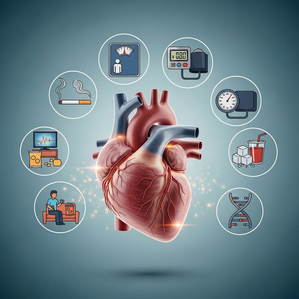 Learn about key risk factors for heart disease, including lifestyle, medical, and genetic influences, and discover actionable strategies to lower your risk.