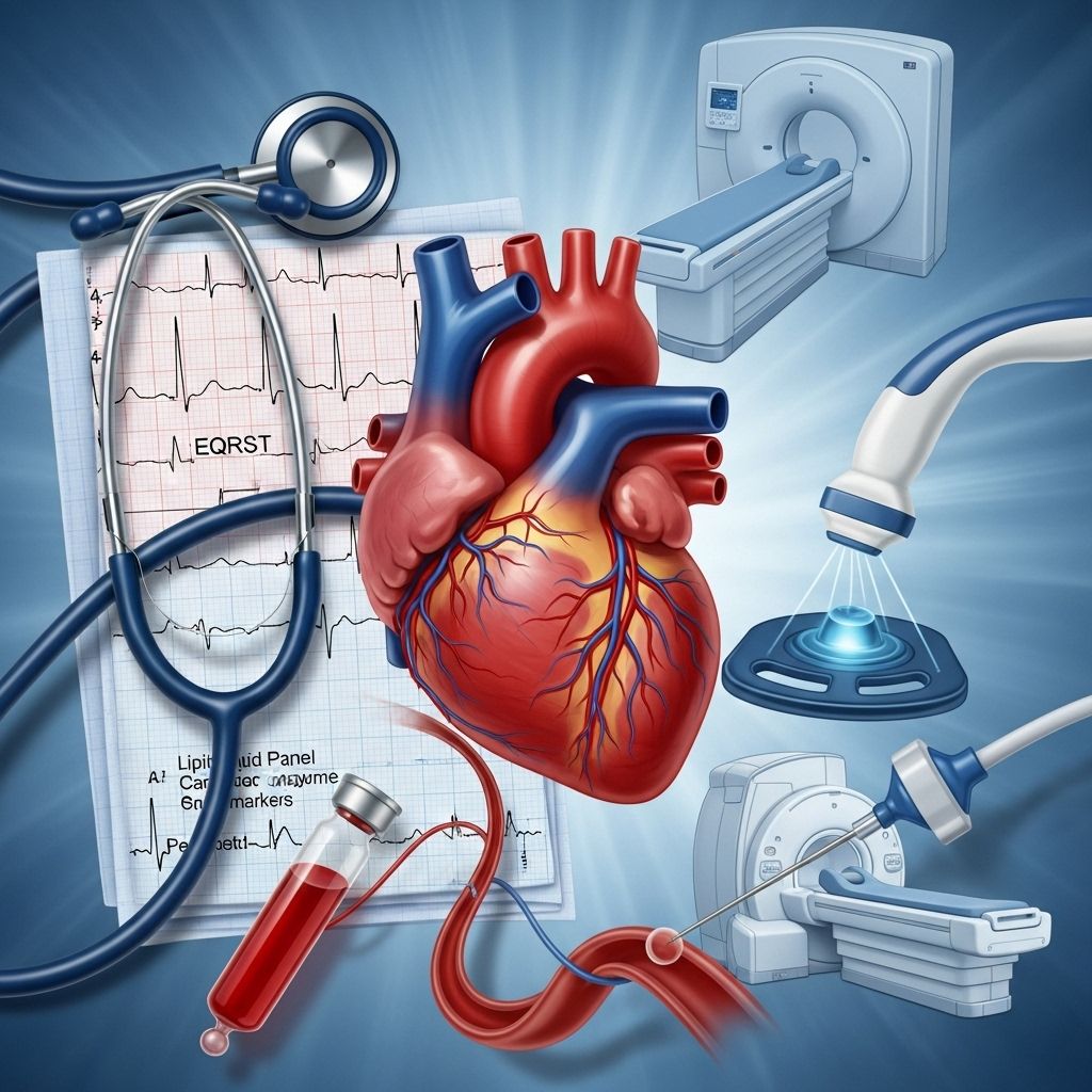 Understand the full range of tests and procedures used to diagnose and manage heart disease, including what to expect before, during, and after testing.