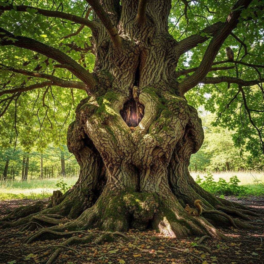 Exploring the ancient oak’s ecological significance, rich history, and enduring majesty through the cycles of time.