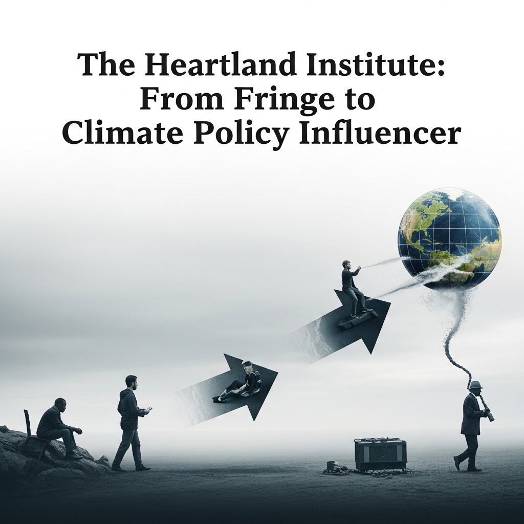 Examining the trajectory, influence, and controversies of the Heartland Institute and its impact on climate change discourse in America.