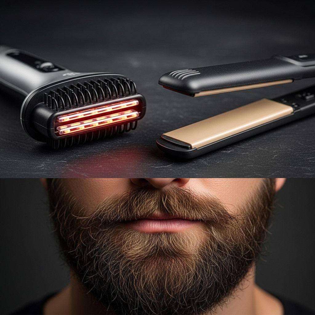 Heated Beard Comb vs Flat Iron: A Comprehensive Comparison for Optimal Beard Styling (2025 Edition) Find the ideal grooming tool that balances safety, ease, and a polished beard finish.