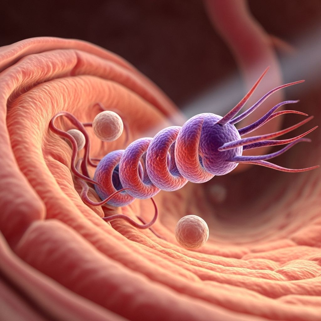 Helicobacter pylori: Infection, Symptoms, Treatment, and Prevention Understand the causes, symptoms, complications, and treatment of Helicobacter pylori infections and how to prevent them.