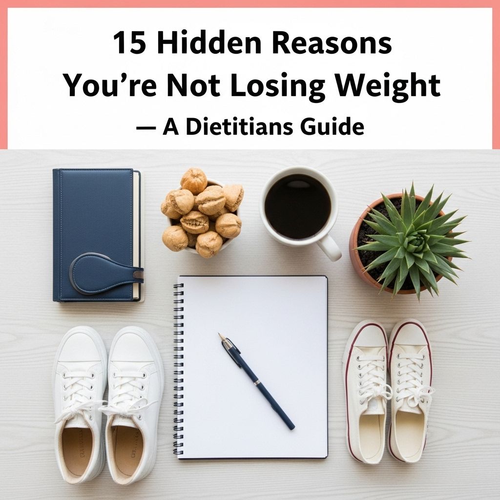 Explore 15 often-overlooked reasons why your weight loss may stall, with practical dietitian-backed solutions for lasting results.