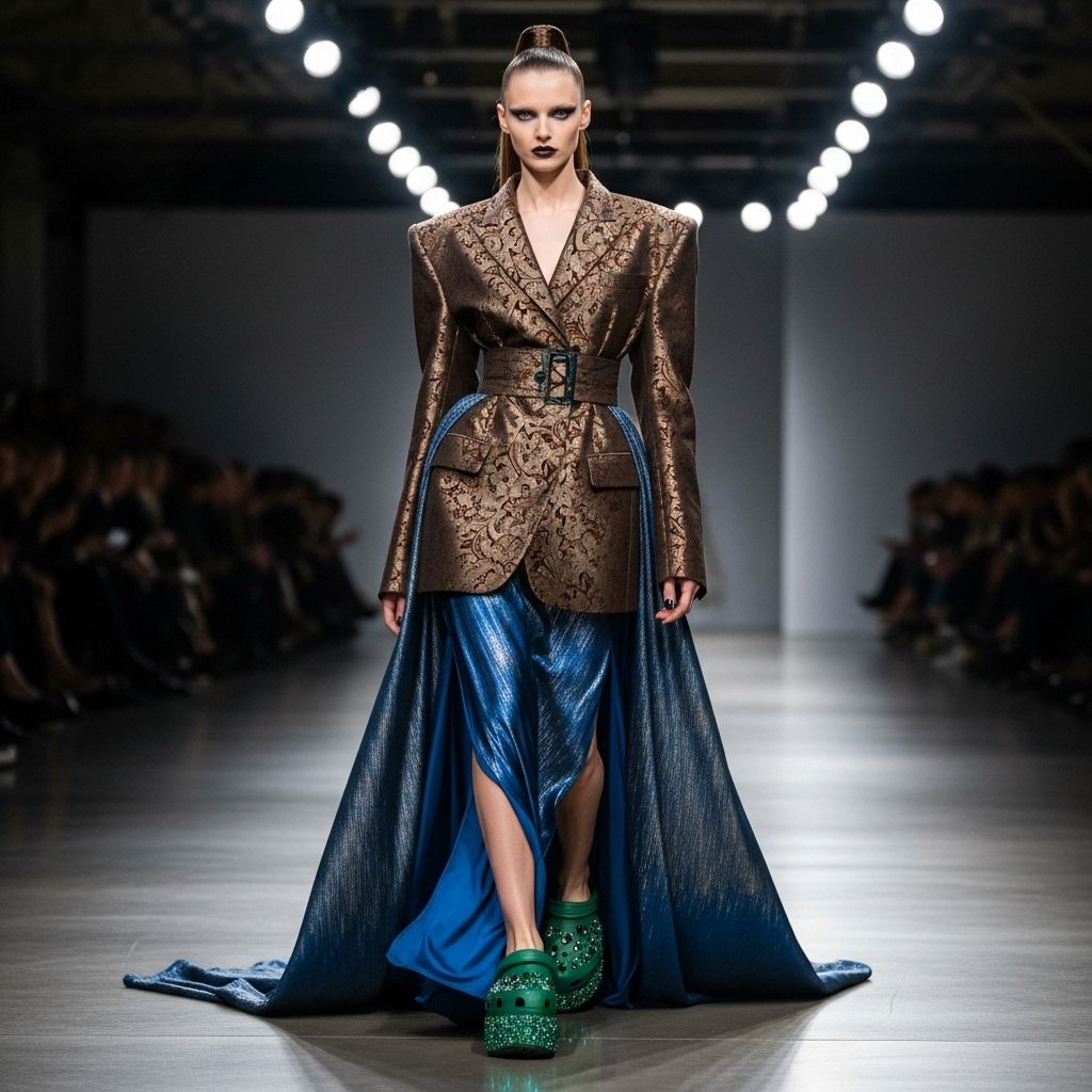 A Week in High-Fashion Crocs: From Ridicule to Runway One skeptic's honest account: testing the world's most controversial shoe, from psychological discomfort to fashion revelation.
