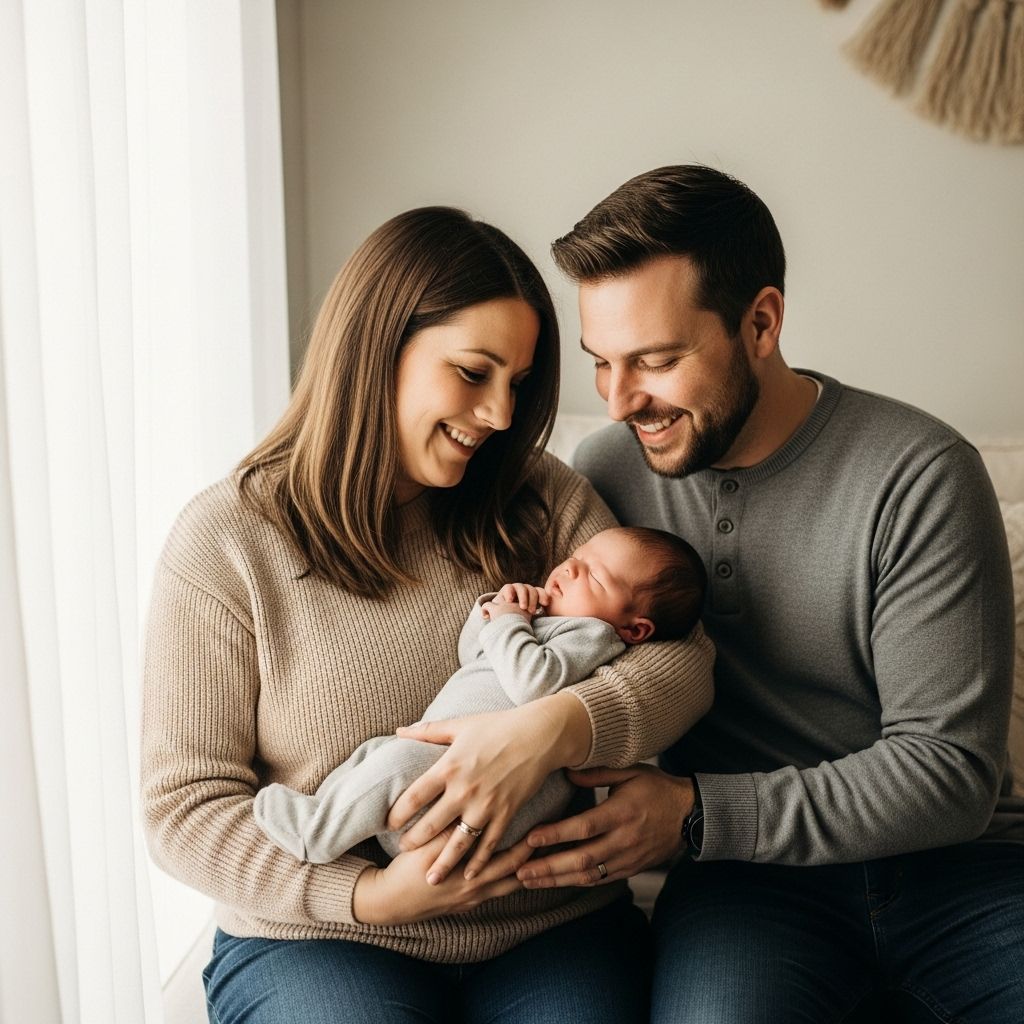 Hilarious Newborn Photo Outtakes That Show Real Family Life Unscripted smiles and surprises reveal the joyful chaos of early parenthood.