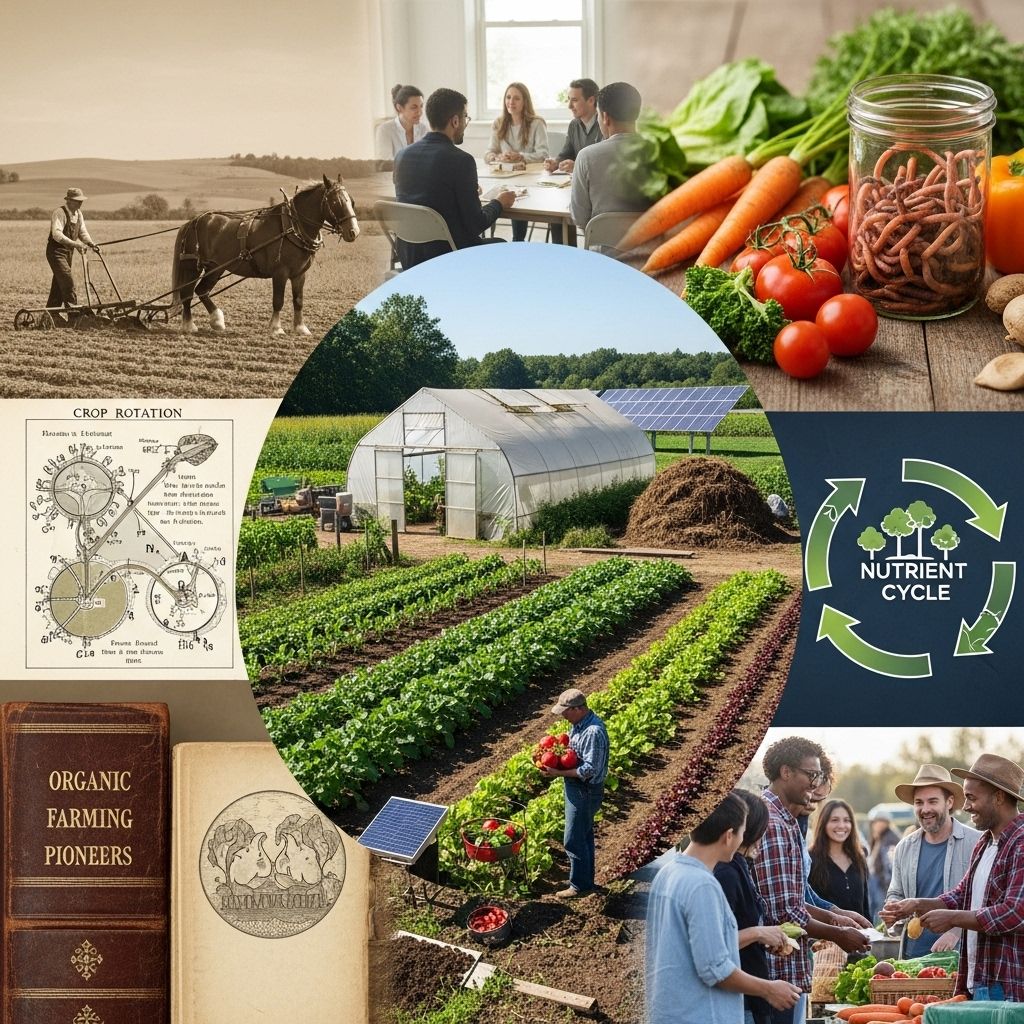 Tracing the roots, growth, and global significance of organic farming as a movement for healthier food and sustainable land.