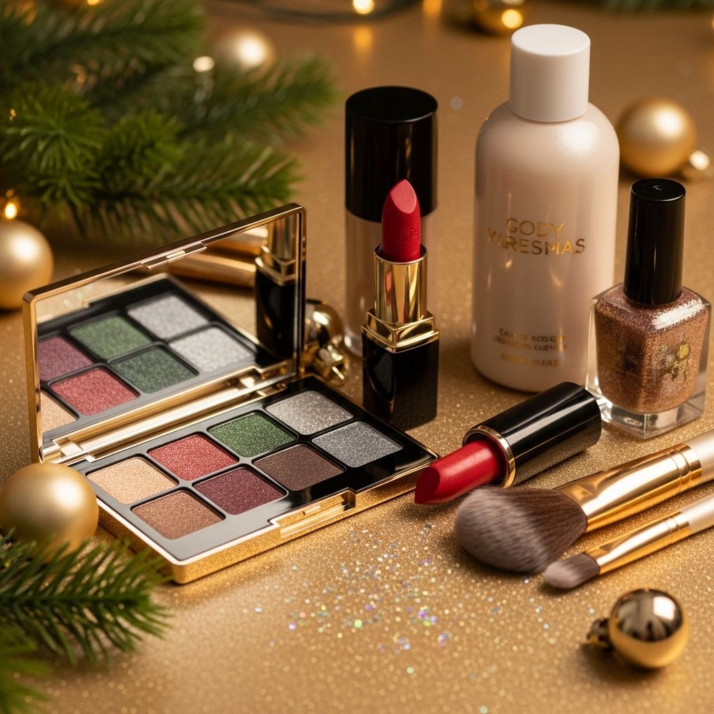 Get festive-ready in minutes: Pro makeup artists share rapid fixes for glowing skin, glam hair, and statement lips.