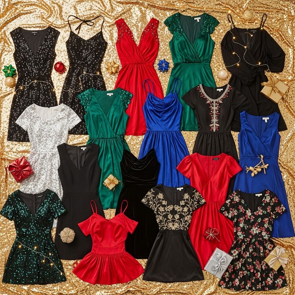 Step into every holiday gathering with show-stopping style—discover 20 dazzling dresses under $100 that make every occasion chic, festive, and affordable.