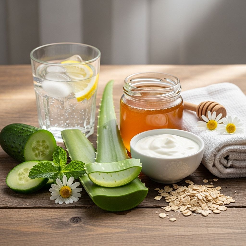 Holistic Home Remedies for Sunburn: Natural Solutions for Soothing and Recovery Discover effective, research-backed home remedies to relieve sunburn, accelerate skin healing, and prevent complications using natural solutions.
