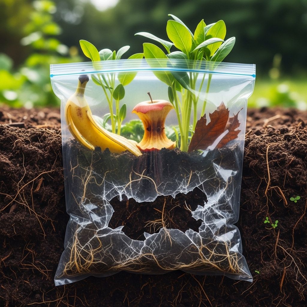 Home compostable plastics inspire hope for waste reduction, but real-world challenges complicate their environmental benefits.