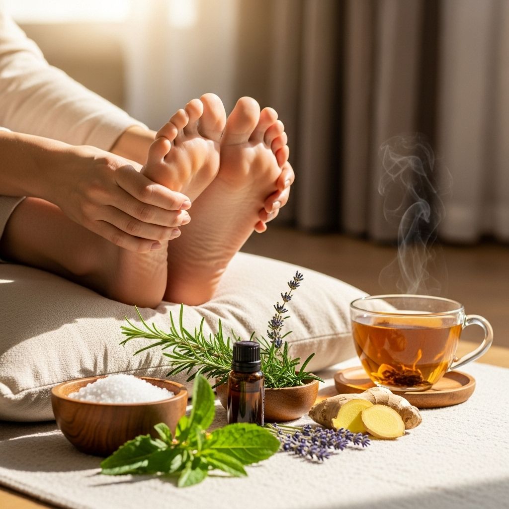 Home Remedies for Neuropathy in the Feet: Effective Natural Treatments, Lifestyle Tips, and Prevention Strategies Discover science-backed home remedies and lifestyle changes to ease neuropathy in your feet, improve nerve health, and enhance daily comfort.
