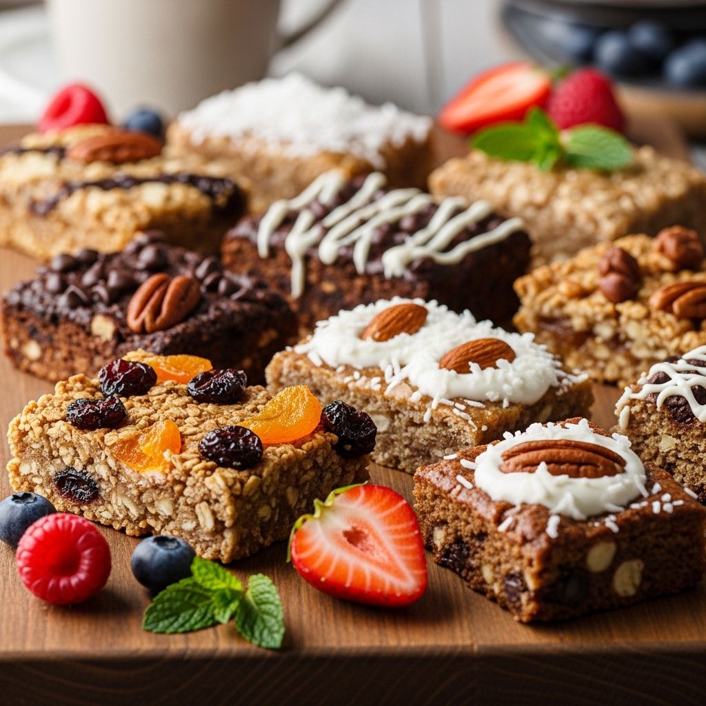 Delicious Homemade Breakfast Bars: 22 Recipes to Start Your Day Kickstart your day with these easy, healthy, and delicious homemade breakfast bars recipes.