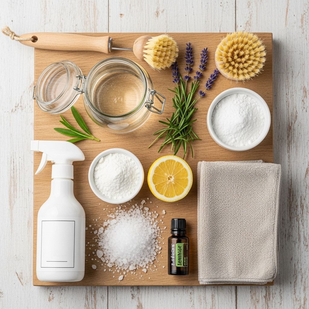 Homemade Cleaners: The Essential Guide to Natural Cleaning Solutions Turn pantry staples into effective, eco-friendly cleaning solutions for your entire home.