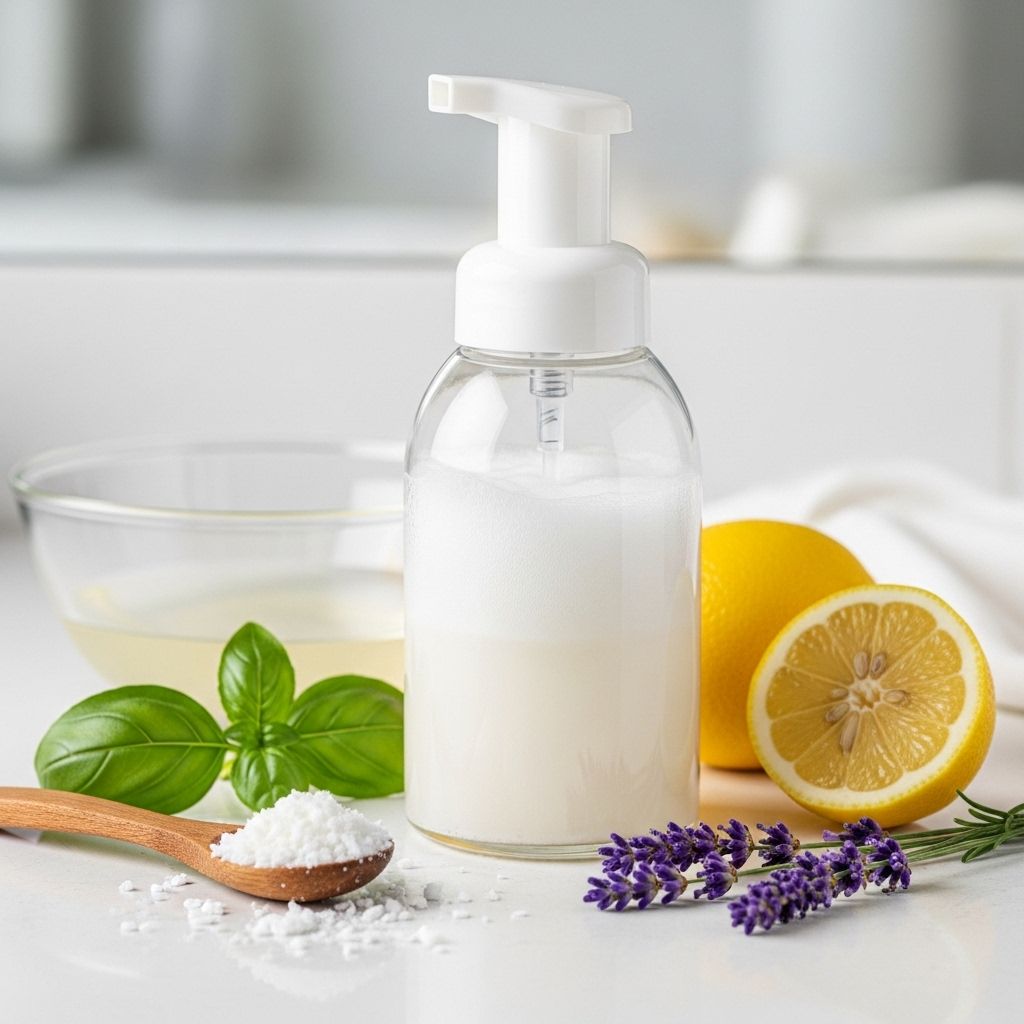 DIY Foaming Hand Soap & Body Wash: Save Money, Go Natural Create luxurious foaming soap at home with simple ingredients