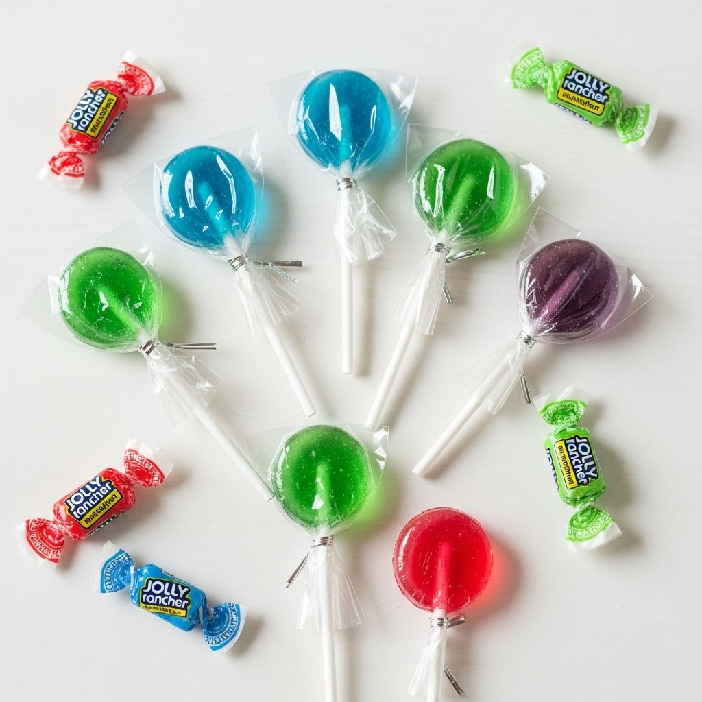 Homemade Jolly Rancher Lollipops: A Fun, Colorful DIY Treat Discover how to make vibrant, delicious Jolly Rancher lollipops at home—perfect for parties, holidays, or family fun.