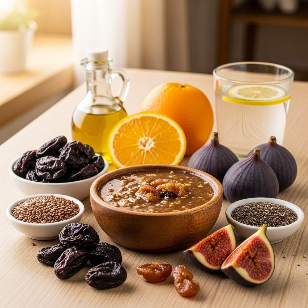 Discover natural, homemade laxative options and recipes to help relieve constipation, support digestion, and promote overall gut health.