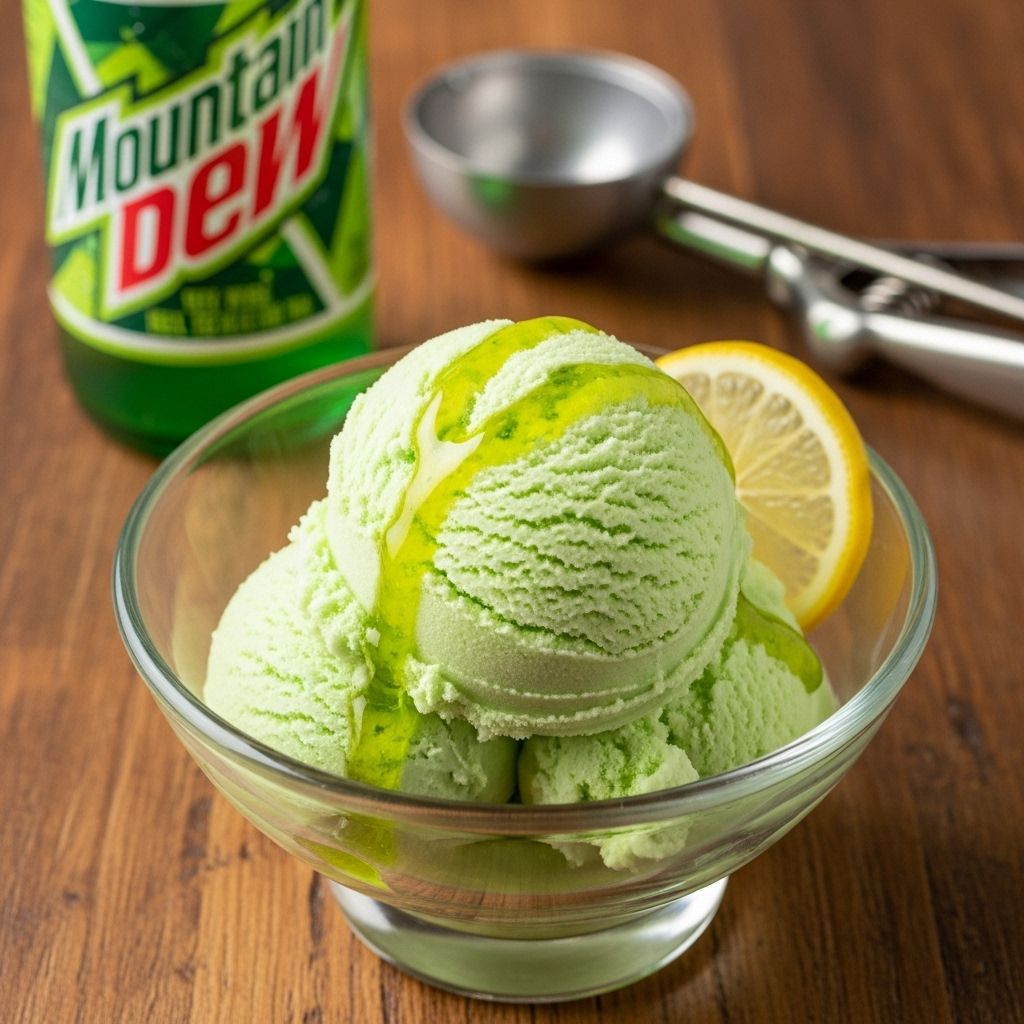 Homemade Mountain Dew Ice Cream Recipe A Refreshing Twist: How to Make Homemade Mountain Dew Ice Cream