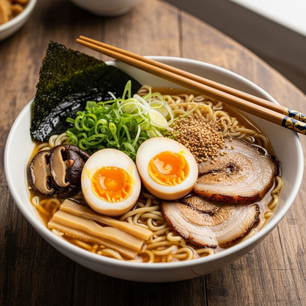 Homemade Ramen Noodles from Scratch: Ultimate Guide Discover the joy of crafting authentic, chewy ramen noodles at home with step-by-step instructions and tips.