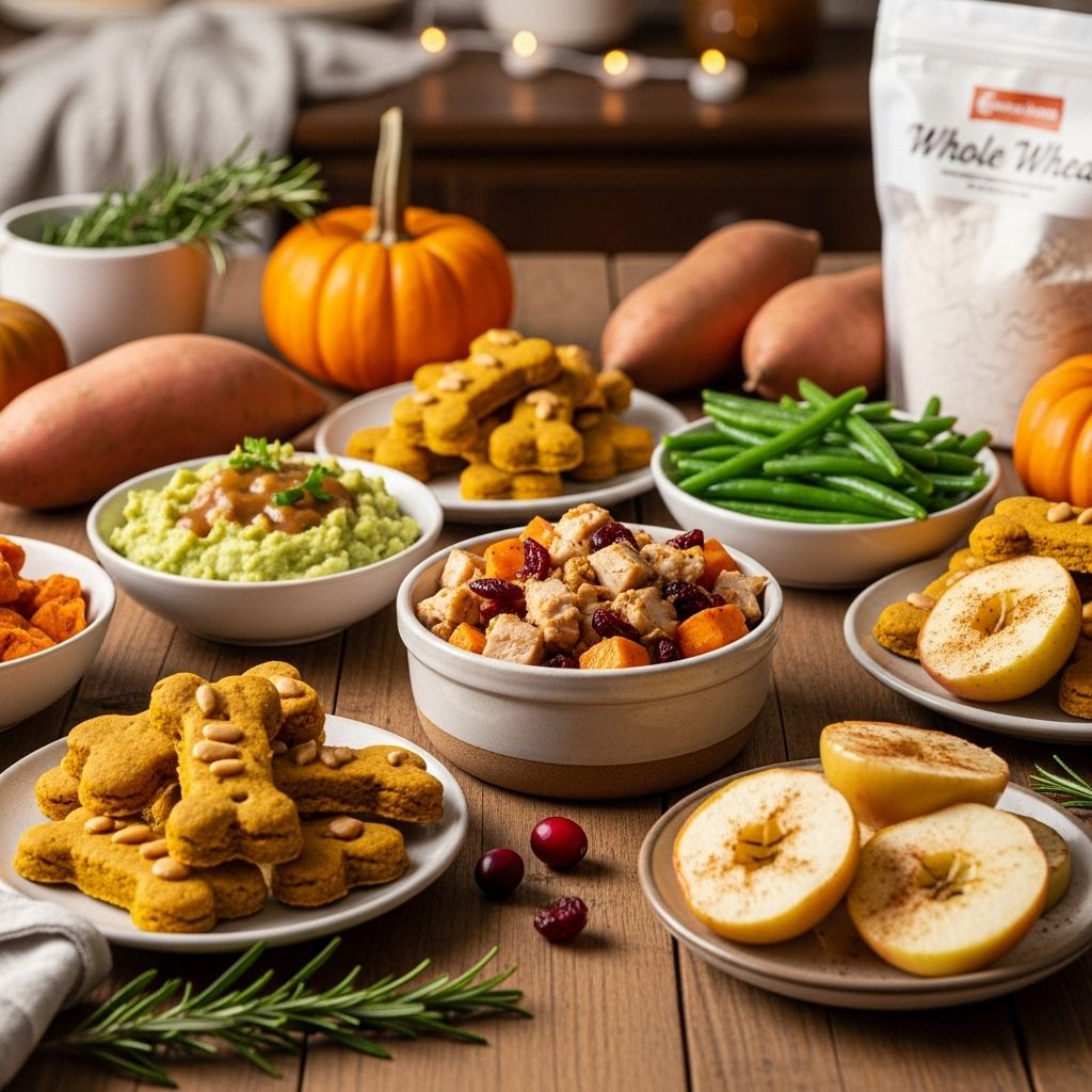 7 Homemade Thanksgiving Dog Food & Treat Recipes Delicious and safe Thanksgiving recipes your dog will love this holiday season