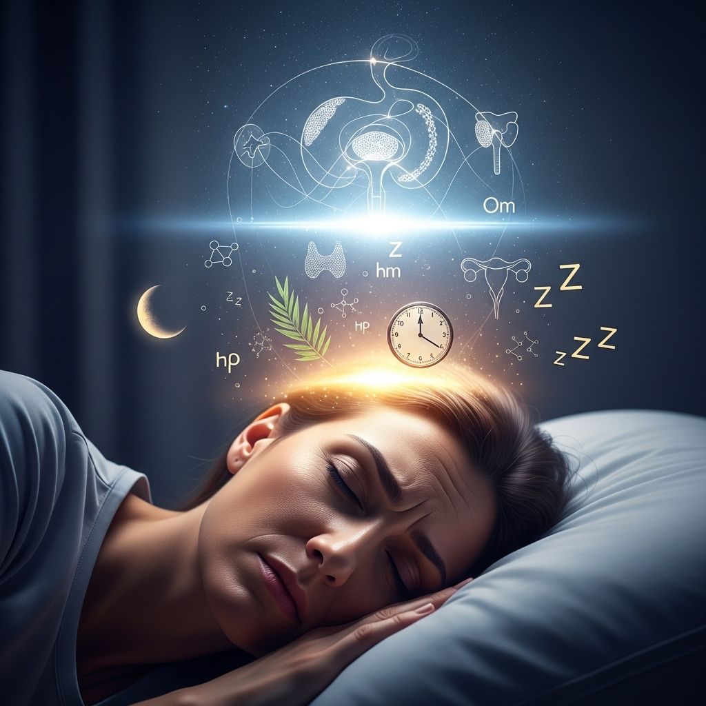 Explore the link between hormone fluctuations and insomnia, plus practical strategies for relief and better sleep.