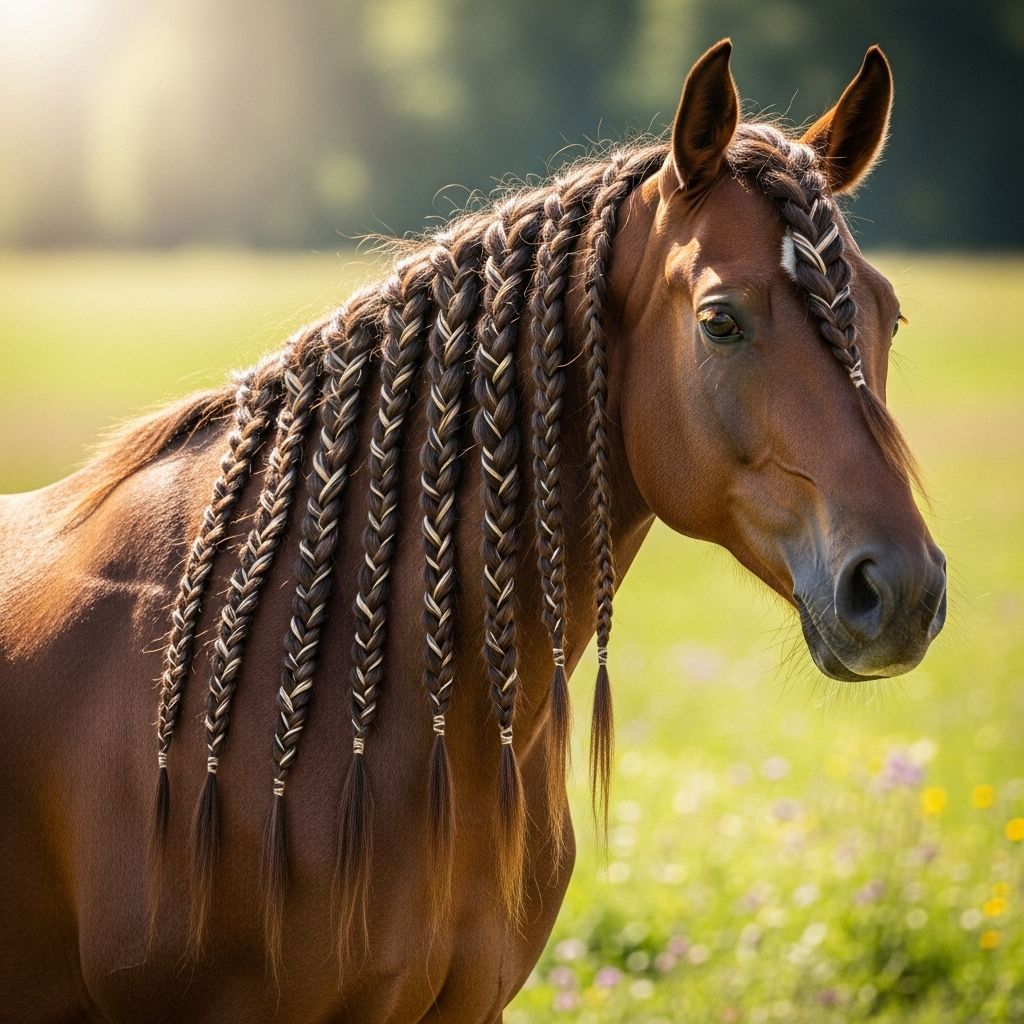 Nature’s equine hair artistry brings effortless volume and shine to spark serious envy.