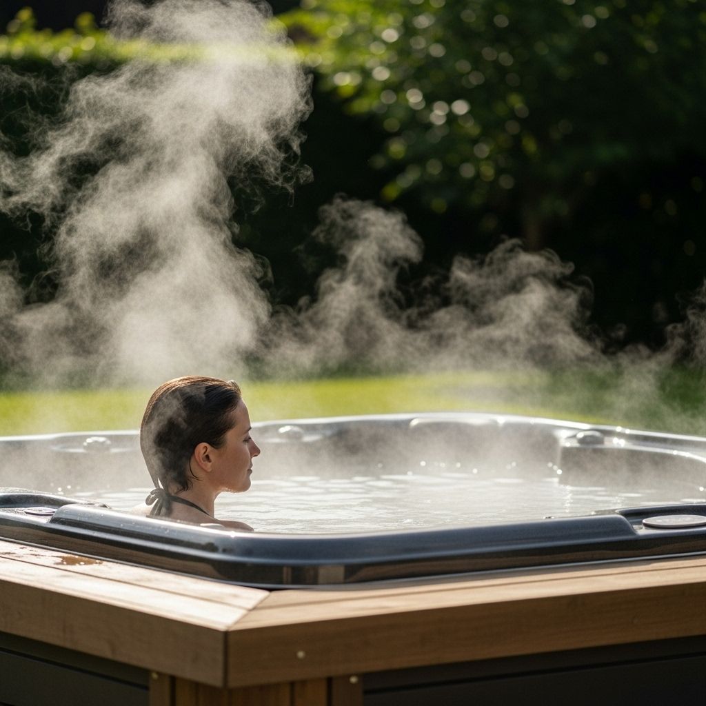 Discover proven cardiovascular, mental, and physical benefits of hot tub therapy