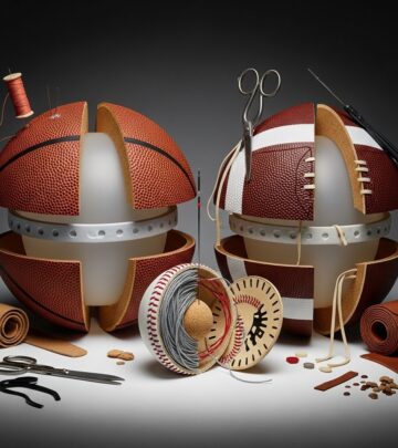 Explore the step-by-step process, materials, and sustainability behind the making of basketballs, baseballs, and footballs.