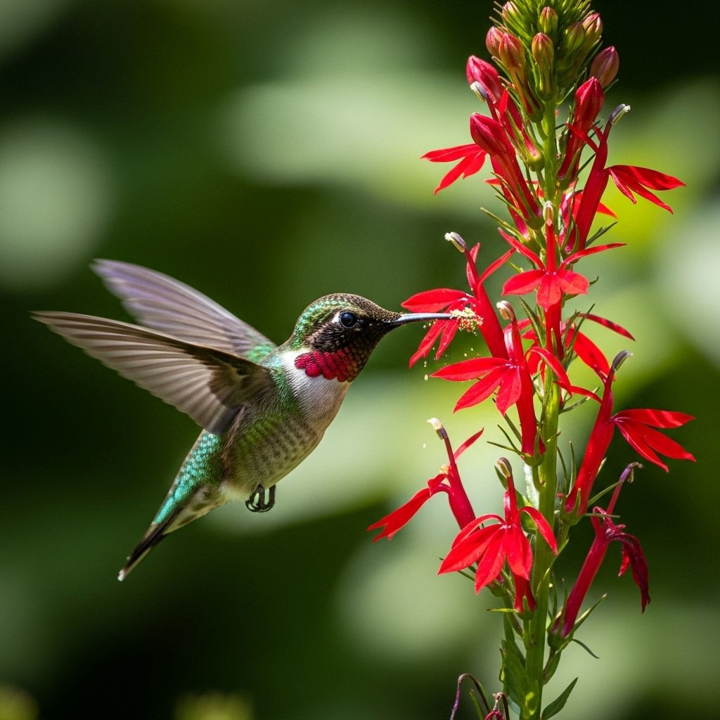 Birds are crucial pollinators, sustaining plant life, ecosystems, and biodiversity through mutualistic relationships.