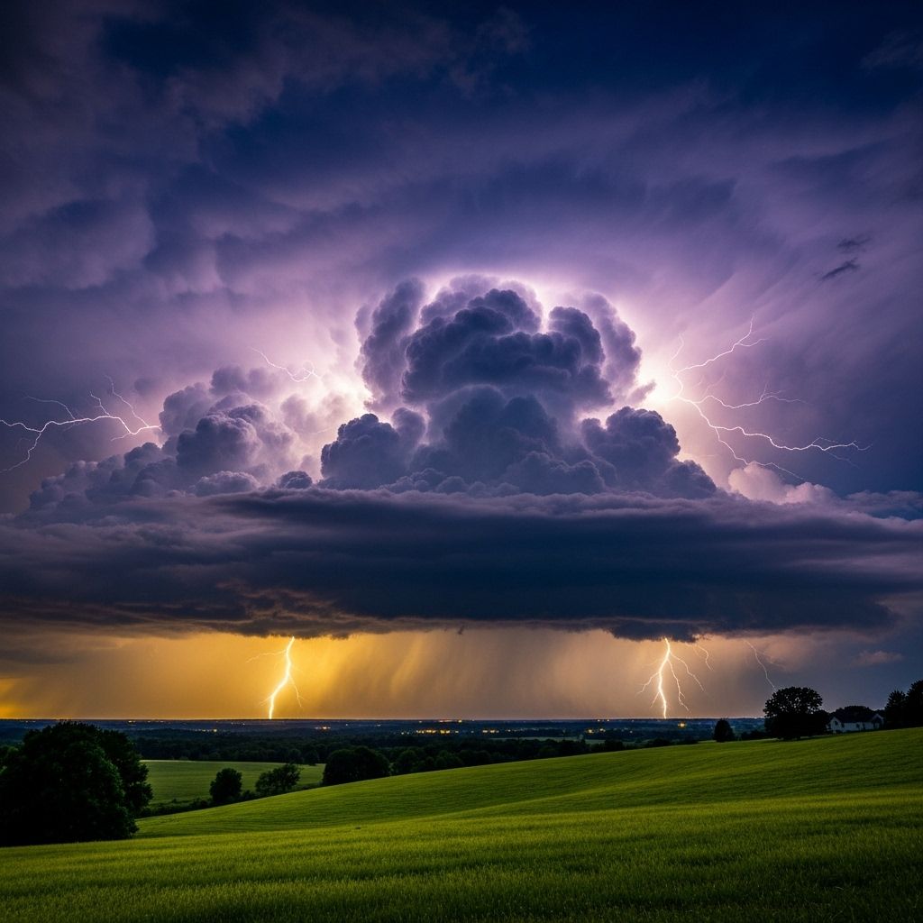 Thunderstorms present critical risks1Lightning, floods, tornadoes1and understanding their dangers is essential for preparedness.