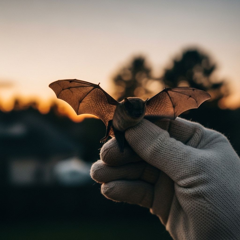 A detailed guide to humane bat removal, protecting you, bats, and your home while complying with legal and safety considerations.