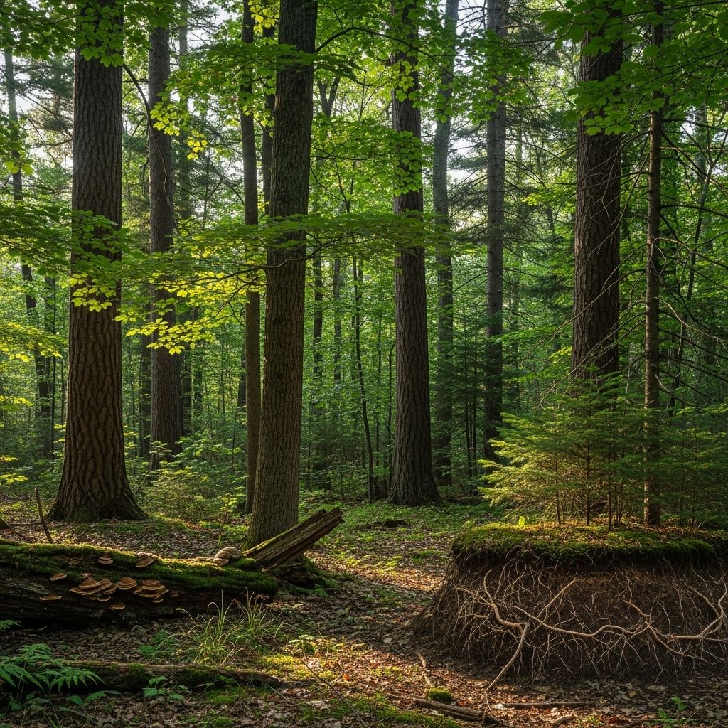 A detailed look at the carbon storage capacities of forest types, how age and management matter, and their crucial climate role.