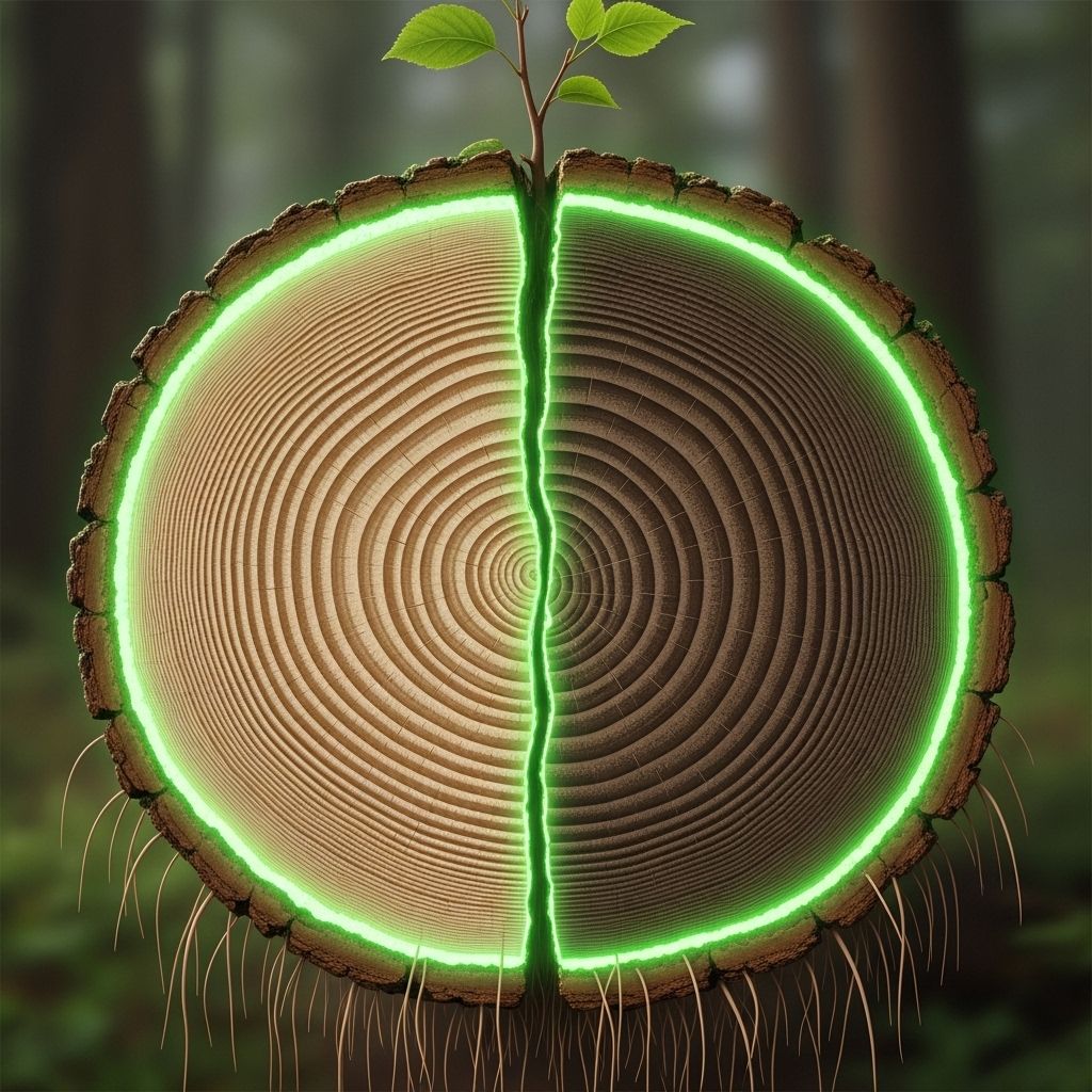 Discover how much of a tree is living tissue and why dead wood still plays a critical role in forests and ecosystems.