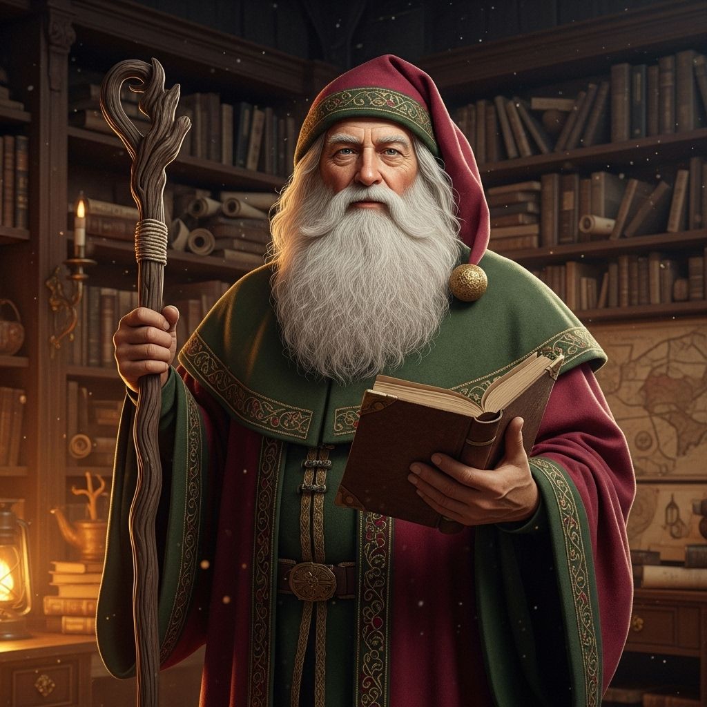 This jolly figure’s journey through centuries of myth reveals a legacy of joy and giving.
