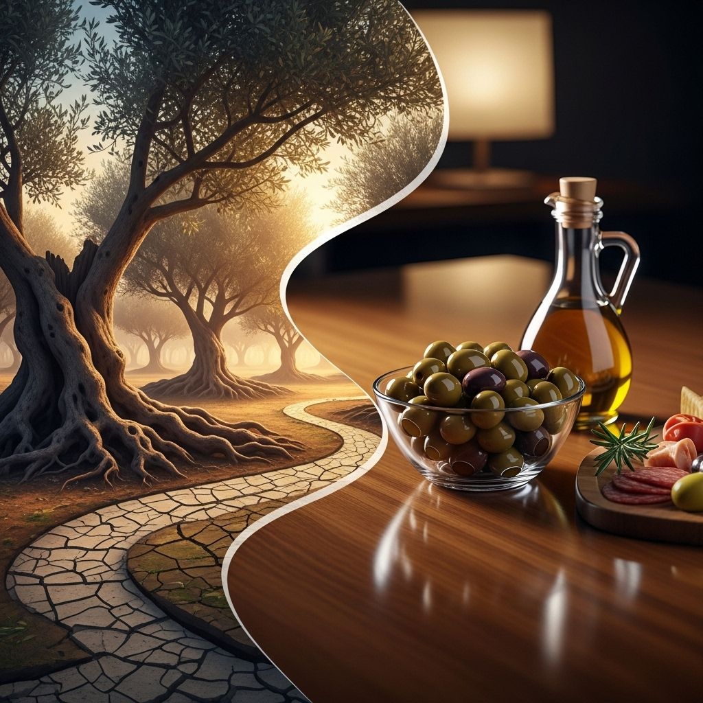 Discover the profound legacy of olives, from ancient Mediterranean landscapes to their worldwide cultural and economic influence.
