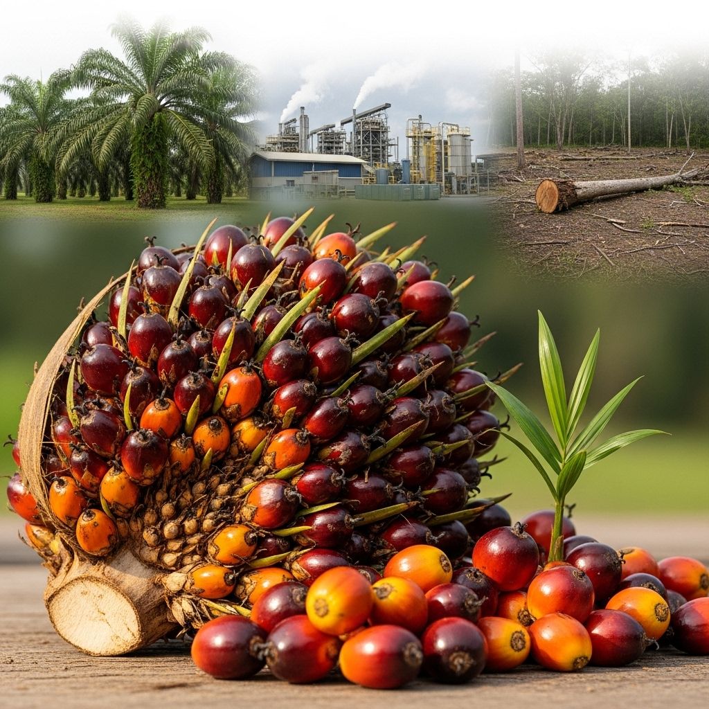 Unveiling the journey of palm oil from plantation to product and the environmental realities behind its global rise.